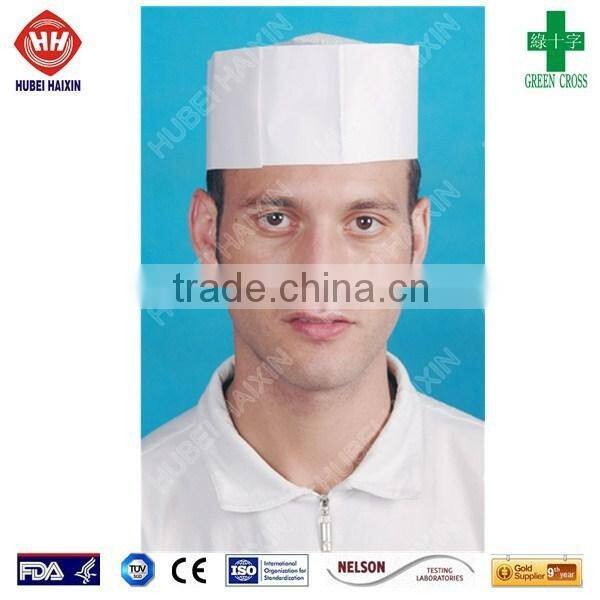 Cap manufacturer disposable paper nursing cap, paper surgical cap