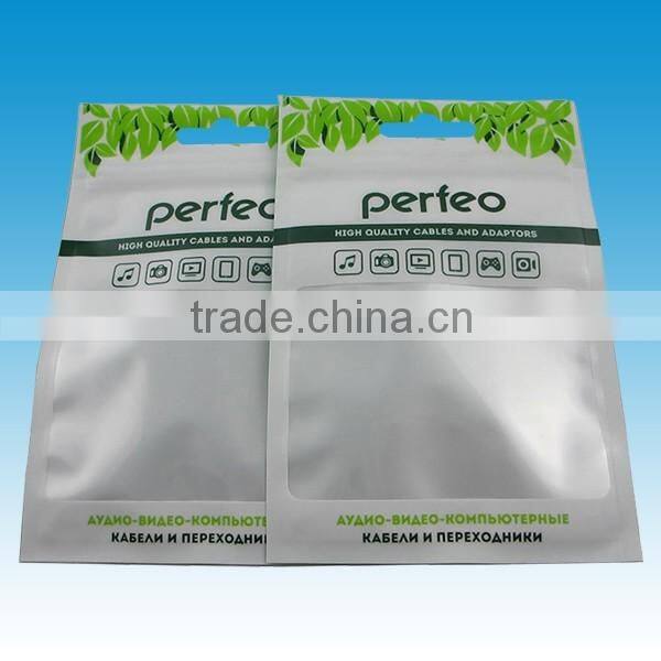 Heat sealed aluminum foil plastic bag for cables/date line