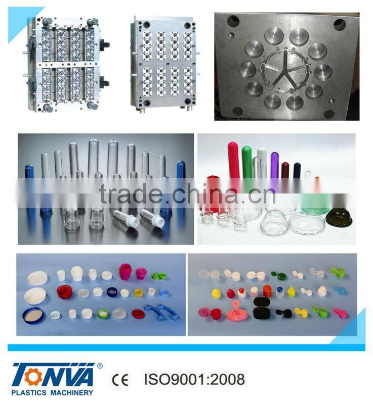 Plastic lid injection moldind machine 140T