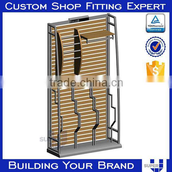 Customized good quality fashionable wall mounted display cabinets