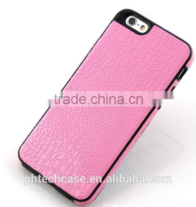 China Supplier Hot New Product 2015 Ultra Thin Leather Back Cover Case For Iphone 6 6Plus