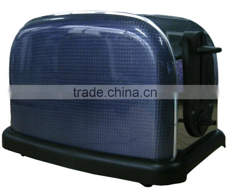 FT-103A 2 slice stainless steel toaster with water transfer effect