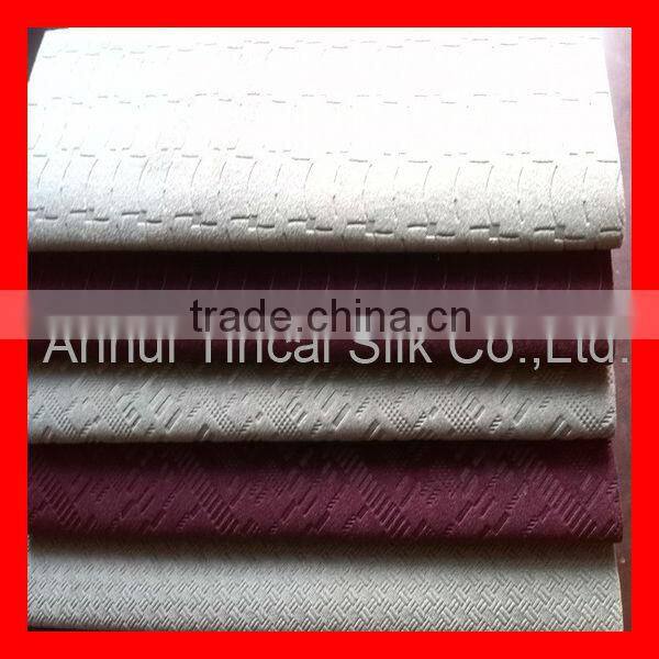 Polyestesr Knitted Furniture Upholstery Velour