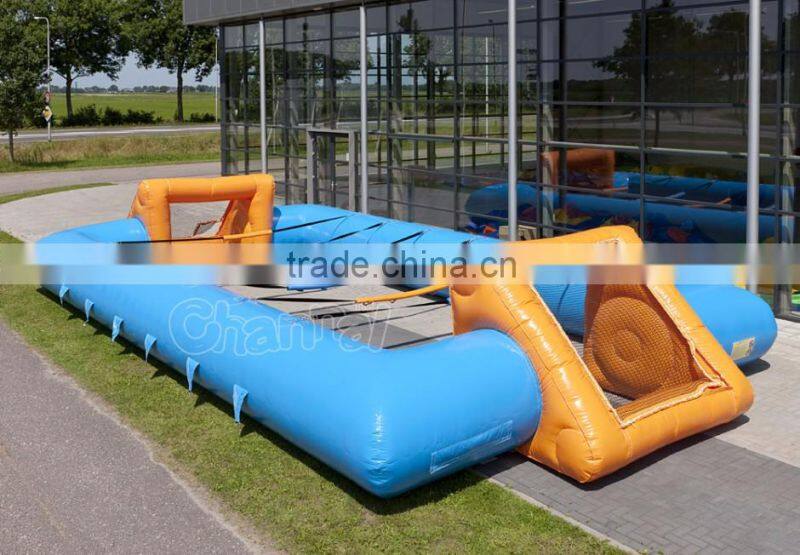 new inflatable soccer football field for sale/inflatable human foosball