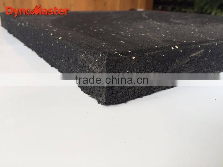 Rubber Tile /Recycle Rubber Floor Bricks /Shock absorbing floor mats crossfit gym rubber flooring