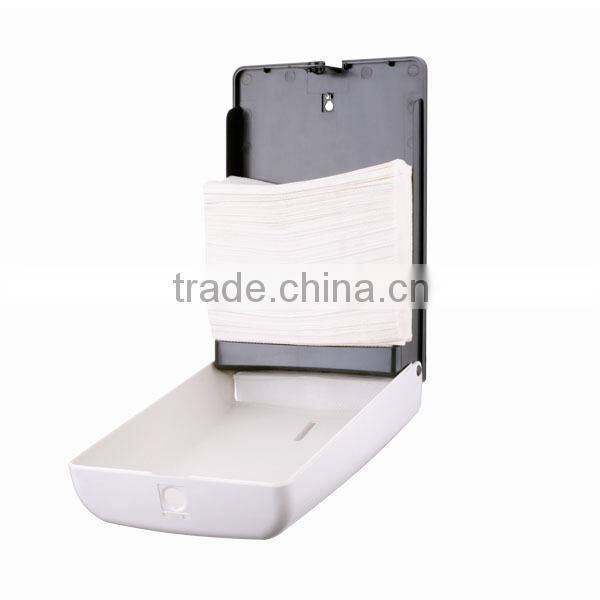2016 white ABS paper gift box Z-fold paper towel dispenser