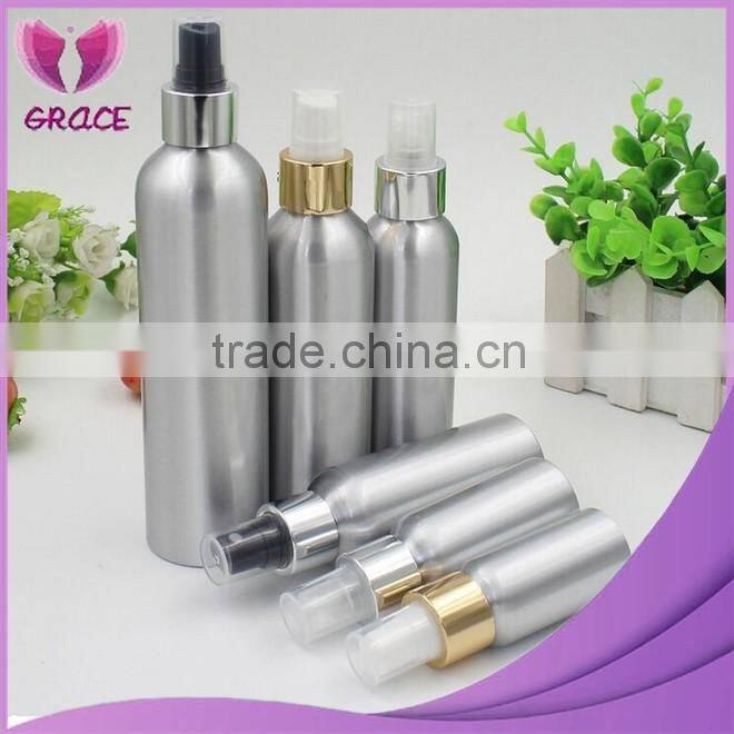 premium premium aluminum bottle with spray for packagingfor packaging