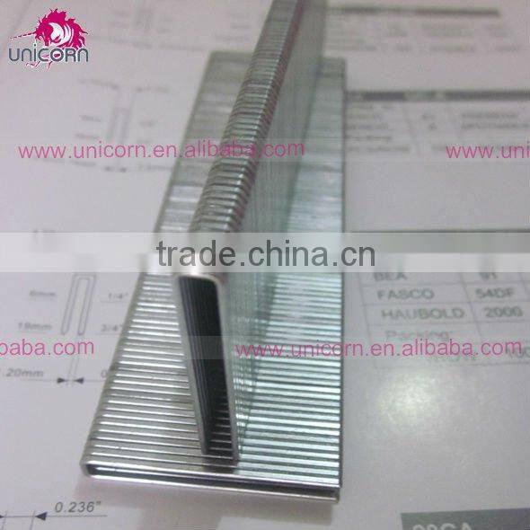 5.7mm crown 90 series staples for wood