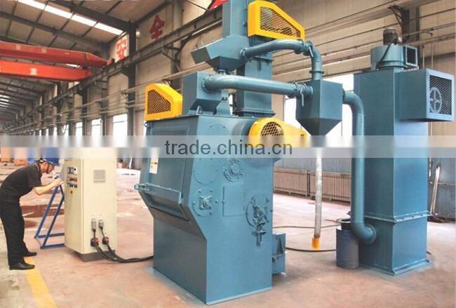 tumble belt type shot blasting machine/ casting surface cleaning machine