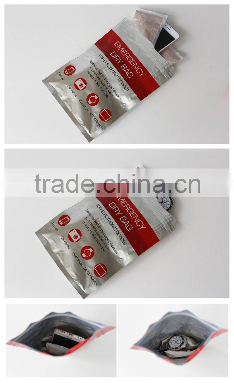 BSCI audited manufacturer Supply Phone Saver Emergency Dryer Bags for Electronic