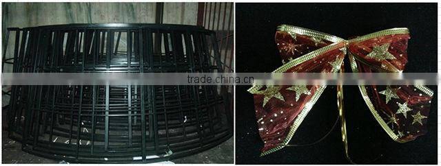 Fancy outside christmas decoration PVC trees