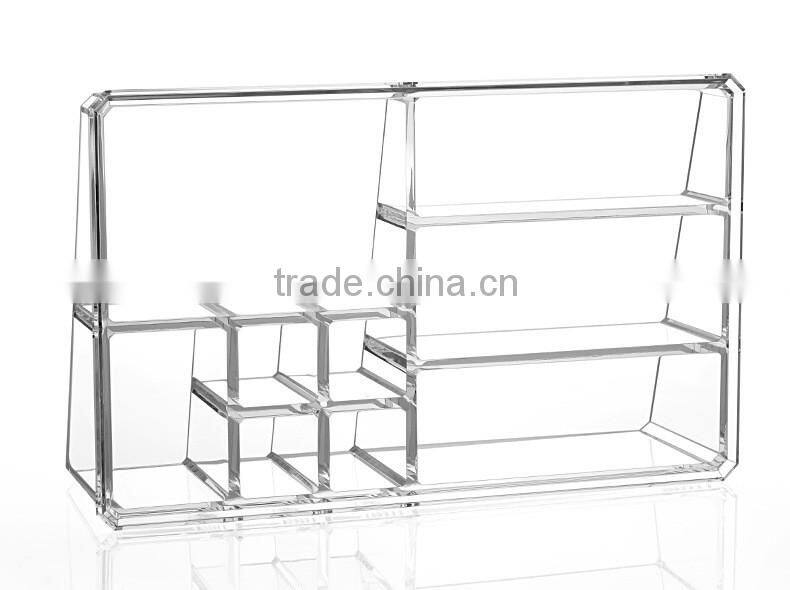 C90 Clear Acrylic Makeup Cosmetic Organizer Storage Case Brush Holder