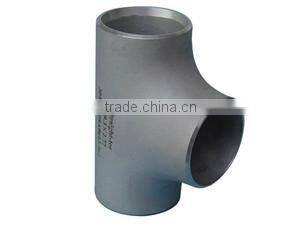 Straight Tee A234 WPB for Ship making plant