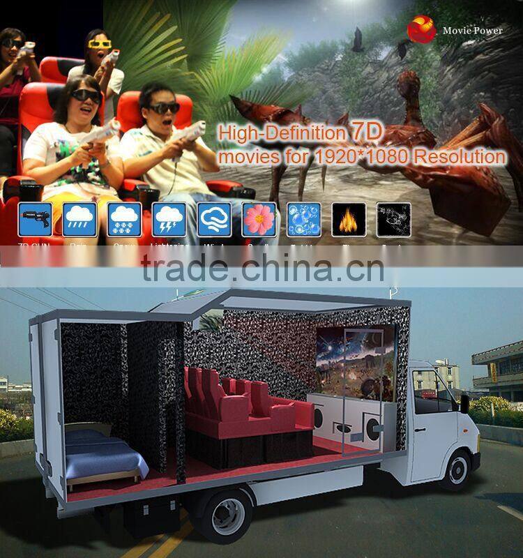 thrilling but virtual feeling 7d simulator arcade racing car game machine
