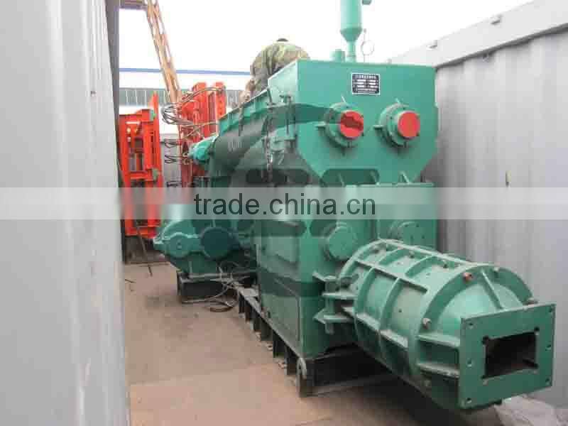 Hot sale in India!Vacuum pressing brick machine