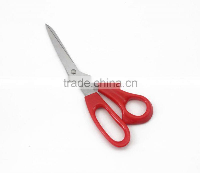 7-3/4 inch Plastic Handle 2CR13 Blade Promotion Office Paper Scissor