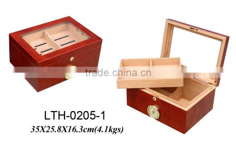 The Deluxe Custom high-end finish wooden Cigar cabinet Humidor boxes