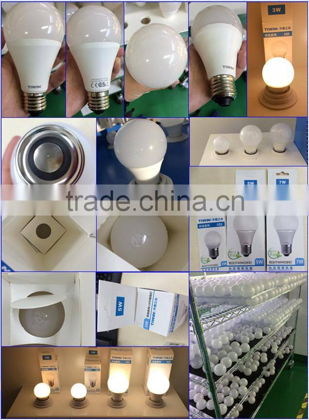 TIWIN 2700k E27 LED Bulb 5W with TUV GS CE ROHS CERTIFICATE LED