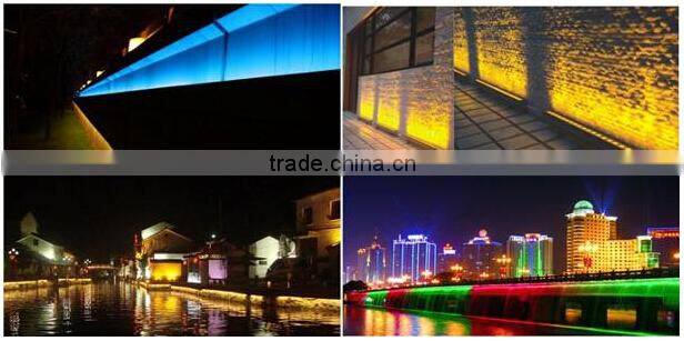 36W IP65 DMX control led wall washer rgb