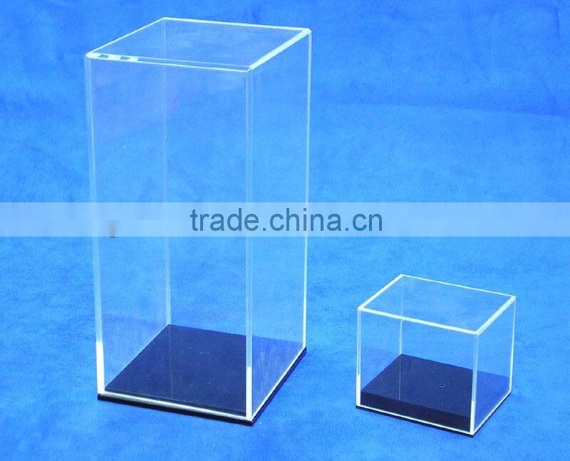 custom clear acrylic display case for balls,helmets,other crafts