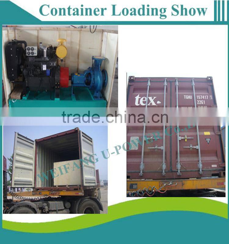 100 hp diesel engine and water pump for irrigation