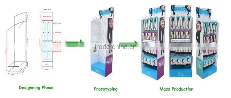 Corrugated Paper Display Stand, Carton Display Stand, Paper Display Stand