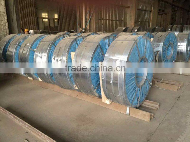 0.8*120mm hot dip galvanized steel coil slit edge