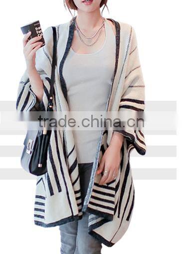 knitted poncho, knitted sweater