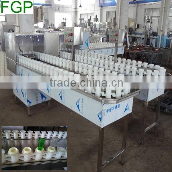 Auto water bottle rinsing filling cap sealing machine