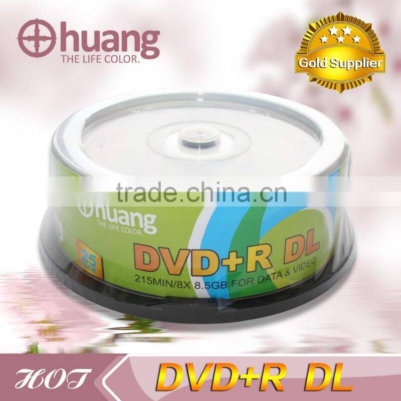 O-huang high capacity blank dvd+r dl 8.5GB