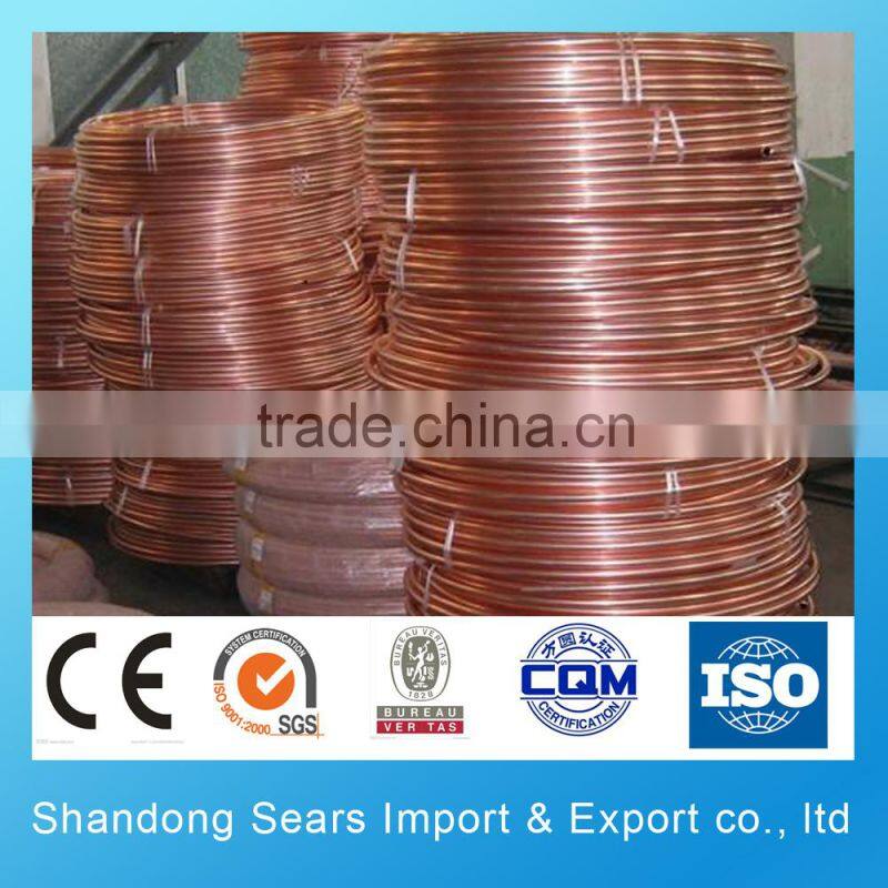 Wholesale large diameter copper pipe refrigeration copper tube