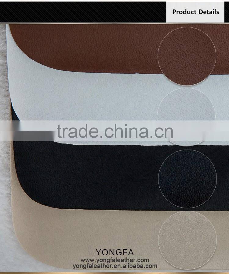 China PU leather manufacturer B96 synthetic leather meter price raw material for shoe making(cuero sintetico para calzado)