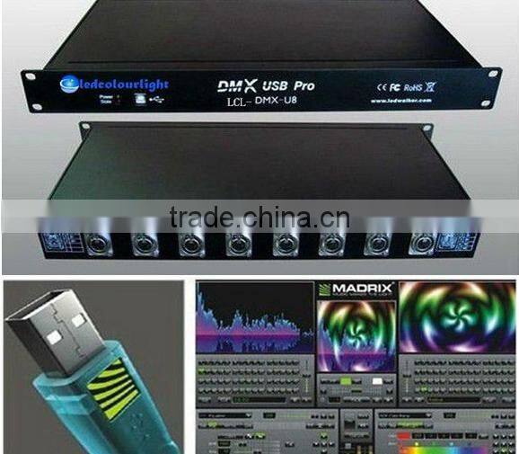 DC 24V DMX RGB led 3d video tube light