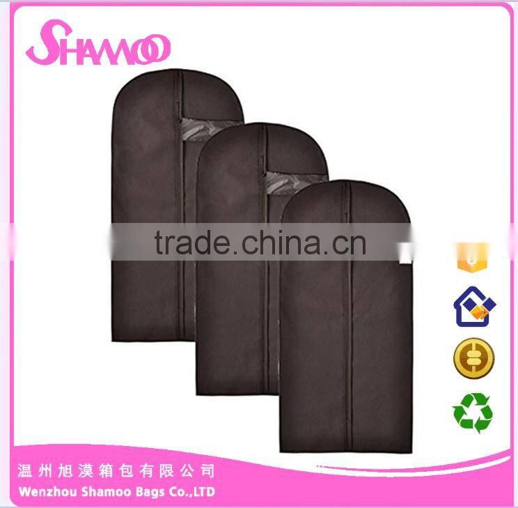 OEM manufacturer foldable reusable fabric wedding dress cover bag