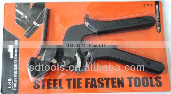 LS-600R stainless cable tie tool for bundling and cutting cable tie, good effective cable tie tensioning tool