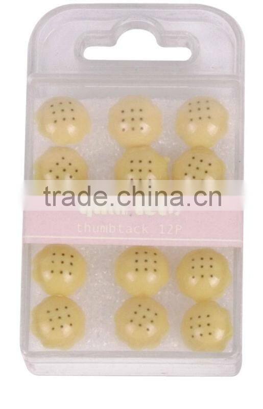 decorative push pin, plastic and cute