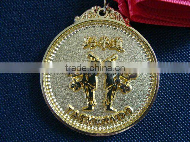 High quality silver color blank sports medals