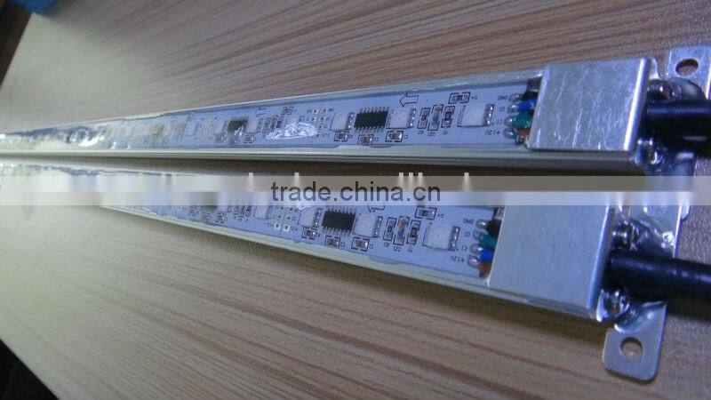 dmx madrix rigid RGB led strip bar light 5050 LED, 12V