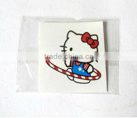 Tatoo sticker with opp bag packing