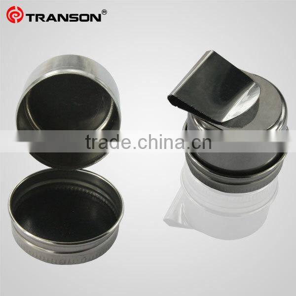 Transon333 Single Medium Size Stainless Steel Metal Painting Palette Cups/Dipper with sealed lid for Artist's Painting