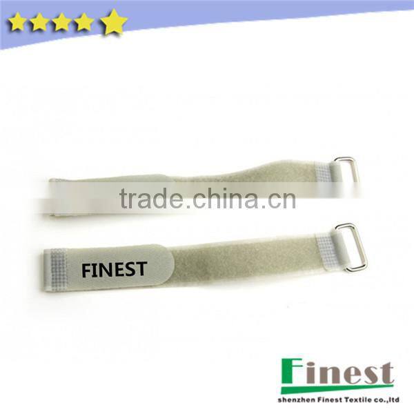 Custom Logo Printed Hook and Loop Battery Strap