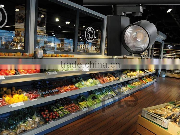 White 30w LED track light with citizen COB LED for clothing lighting