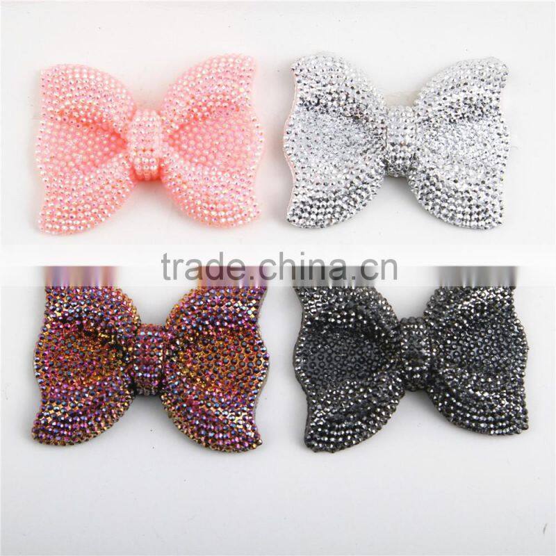 Wholesale kawaii hair resin bow/ bowknot cabochons