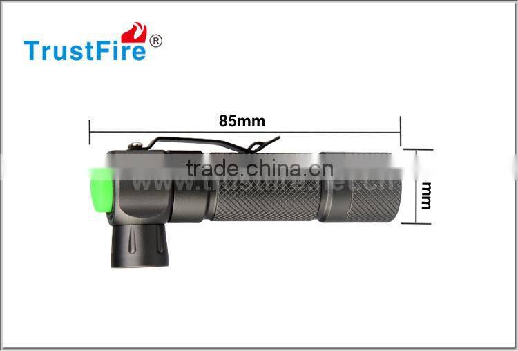 280 Lumens LED Flashlight with Pocket Clip/Brillant Black XPE 3W Torch Light best Waterproof LED Searchlight