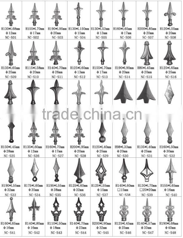 Ornamental wrought iron,wrought iron components