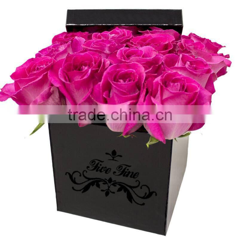 Luxury paper box, flower box, paper box packaging for flowers