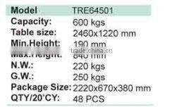 Torin BigRed air pneumatic motorcycle lift table
