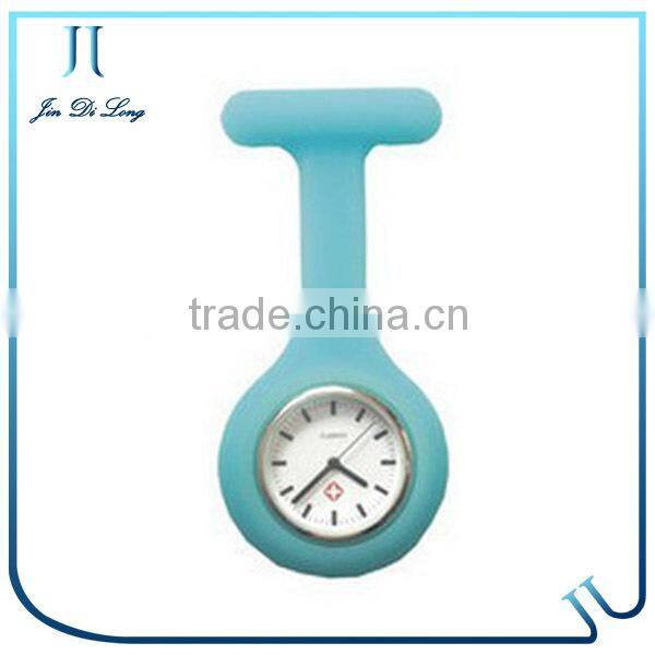 Promotional Round Stainless Steel Nurse Watch