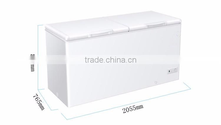 Commercial Top open refrigerator large storage freezer