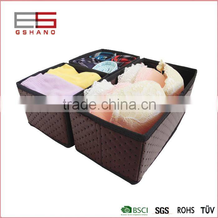 china supplier best selling cardboard storage box for underware